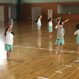 2023.6.5   体育館リハーサル　～うめ、さくらぐみ～