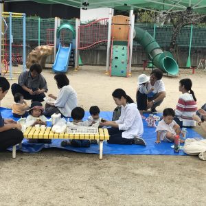 パパといっしょ〜焼き芋大会