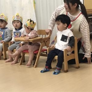 4月生まれの誕生会
