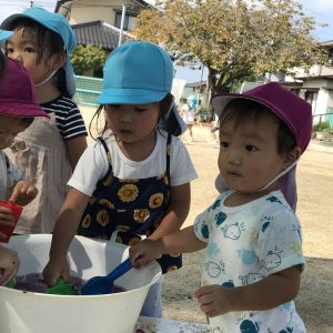 2023.09.27  お外遊び楽しいな♪やってみたいな!～すみれ組～